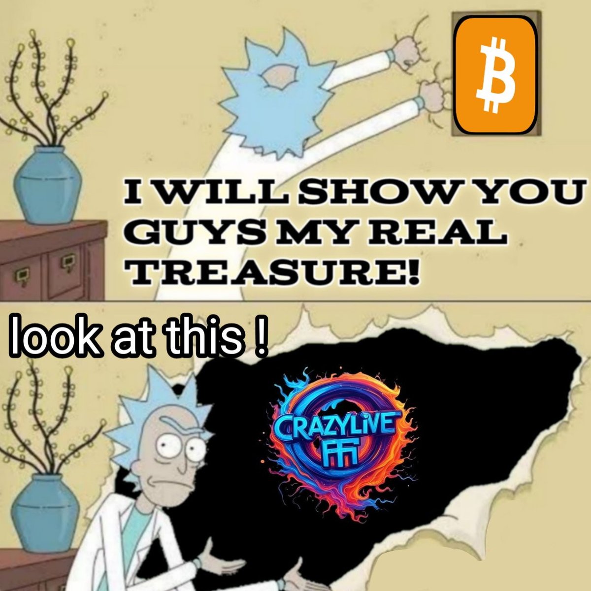 Pedetireng's tweet image. My entry sir
@crazylivedao
#CrazyLive #Crypto #CreatorsContest