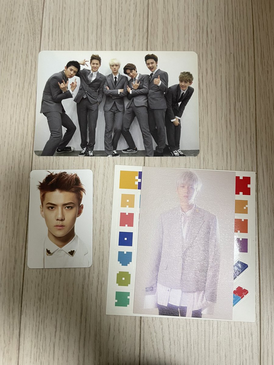 syui16's tweet photo. 엑소 백현 디오 경수 수호 준면 세훈 엽서 포카 양도

구마마/신마마/으르렁/중독/엑소더스/럽라/싱포유/몬스터/로또/커밍오버/포라이프/코코밥/파워/유니버스/템포/러브샷/유엔빌리지/캔디

급처❗️all 1.9❗️
exo baekhyun photocard pc poca 앨포 sell xiumin kai suho sehun chanyeol d.o. chen https://t.co/miqi0D6tKC