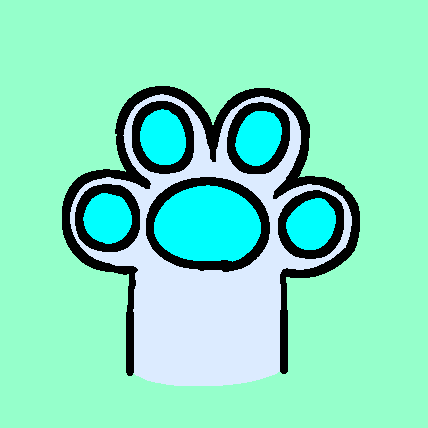 bluniowo's tweet photo. My stupid paws (again) https://t.co/TZ2cuAmAGq