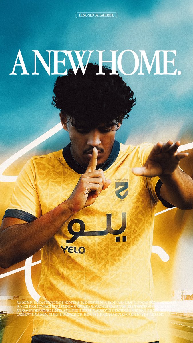 deanx_10's tweet photo. الحمدلله دائماً وأبداً 
وقعت اول عقد احترافي لي مع نادي الحزم اسأل الله التوفيق في قادم الأيام🙏🙏💛 https://t.co/JFCXR3T7gM