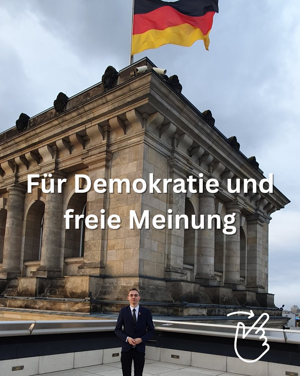 MaxLoecher's tweet photo. Streitbar im Leben – Respekt im Tod: Charlie Kirk 🇺🇲🕊🇩🇪

Unabhängig von politischen Meinungen – 
Hass, Hetze, Drohungen &amp; Häme, über den Mord eines Familienvaters haben keinen Platz in unserer Demokratie.

Ruhe in Frieden, Charlie Kirk. https://t.co/jqvtdAb3Ho
