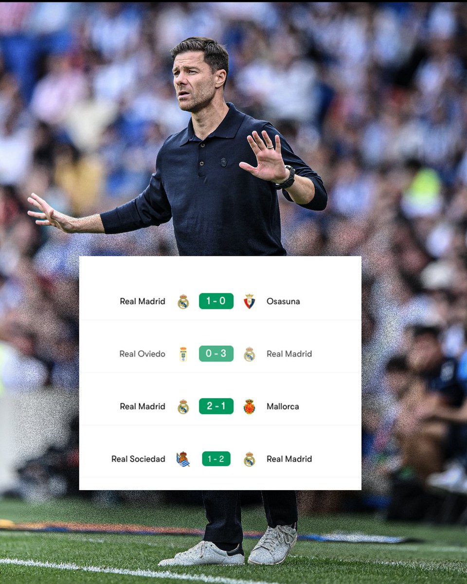 Xabi Alonso's side holds with 10 men to remain undefeated in LALIGA 👀