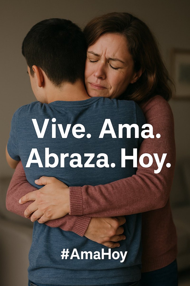 La vida cambia en un instante. Haz una pausa, abraza a los tuyos y diles cuánto los amas. No importa lo que hay en la mesa, sino quiénes están alrededor de ella. #AmaHoy