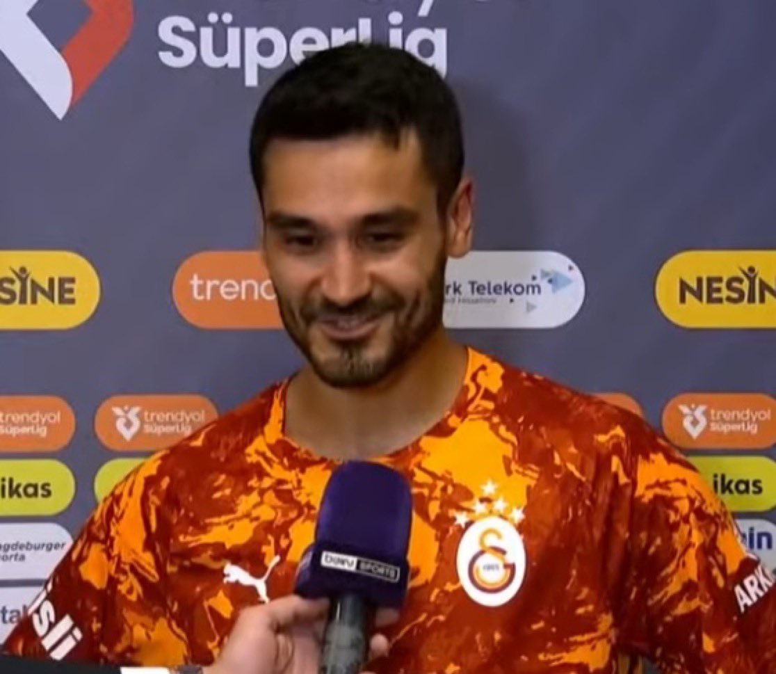 İlkay Gündoğan: "Burası Manchester ve Barcelona’dan bile daha güzel. Benim için Galatasaray'dan daha güzel bir yer yok. Buraya geldiğim için çok mutluyum."