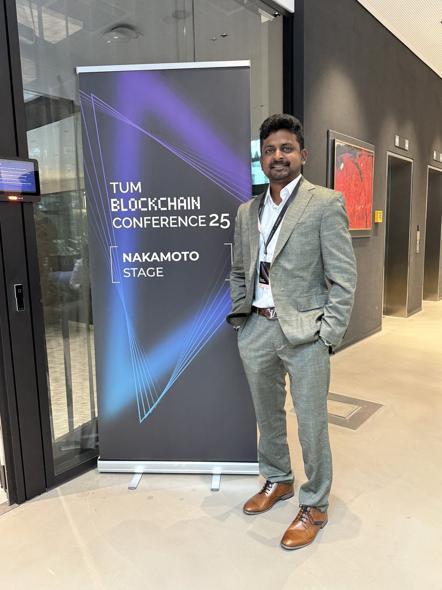 Great panel at TUM Blockchain Conference. Exciting times for AI + Blockchain!