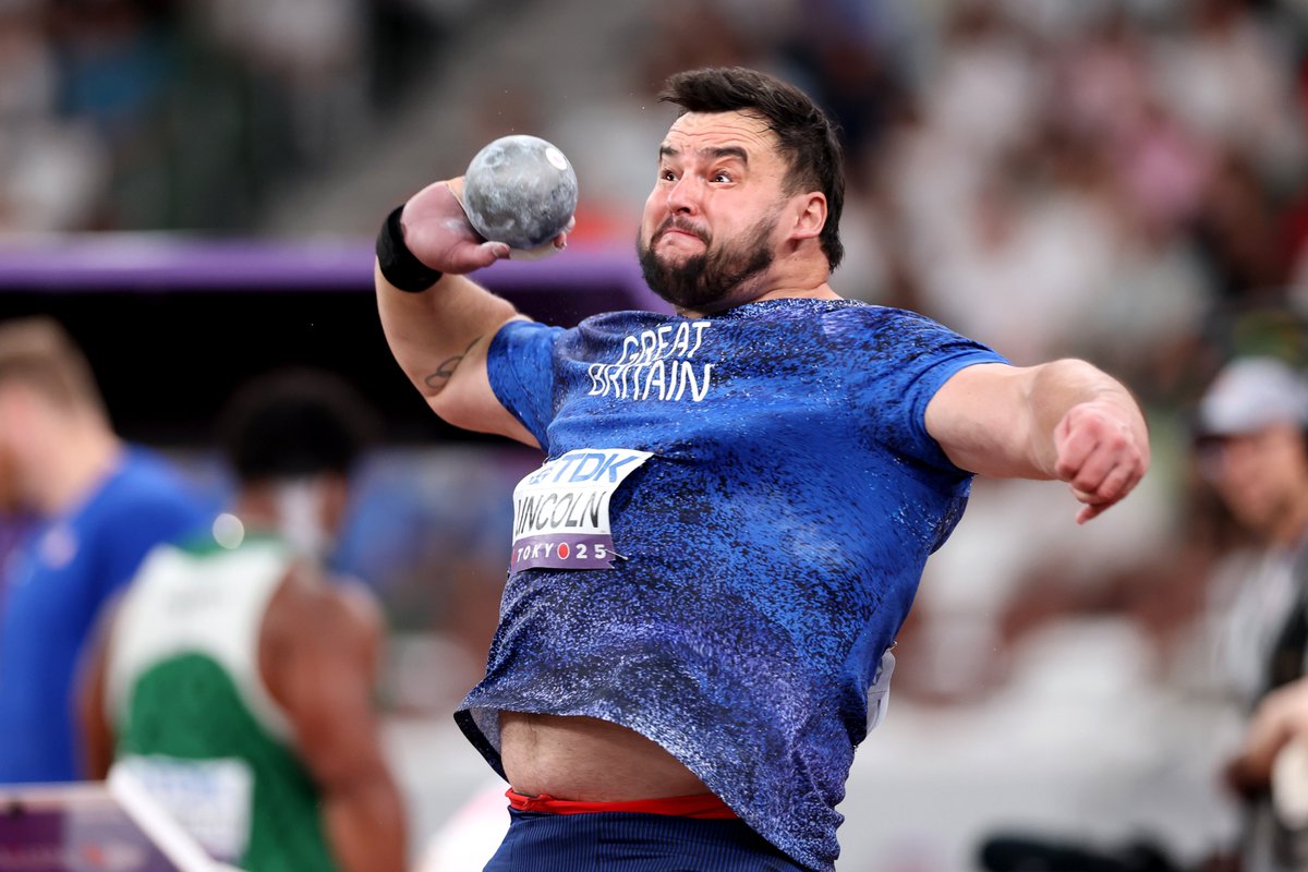 History made ✅

Scott Lincoln just achieved Britain's best ever shot put finish at a world championships 😱

Eighth place with 21.00m - what a show 💪

<a href="/BritAthletics/">British Athletics</a> | #WorldAthleticsChamps