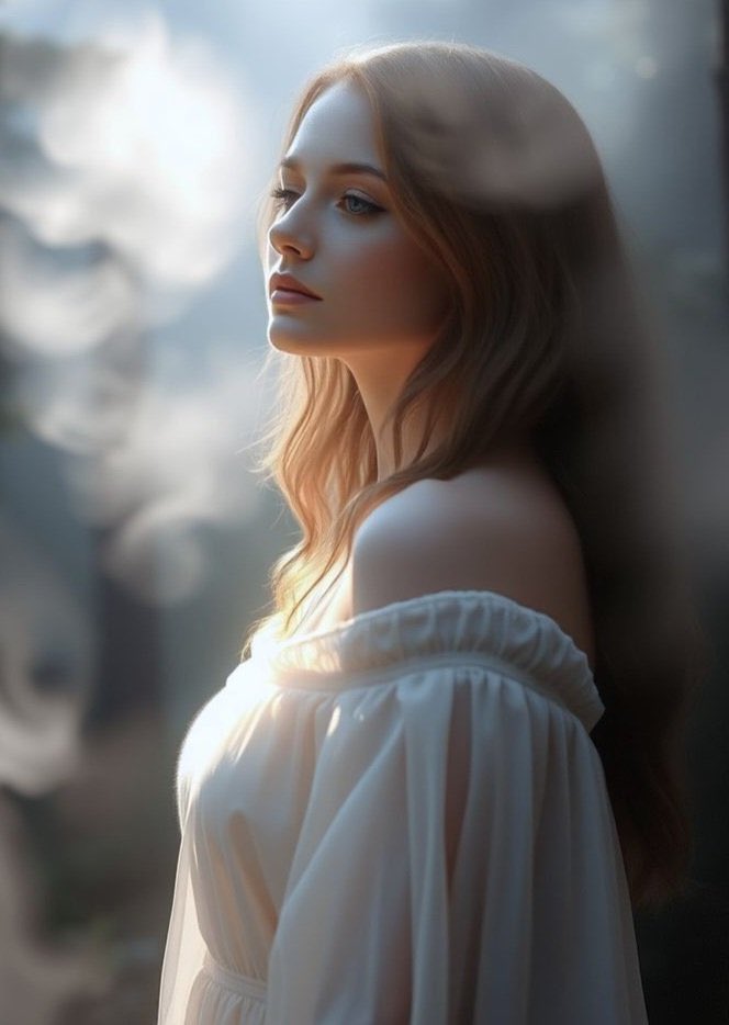 وأي دفىء ينتابني … حين يزورني طيفك ….
وأي سكينه تحتلني … حين أفكّر فيك … !!💔