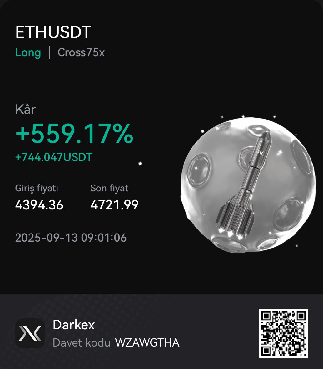 Ve yine hedefi vurduk 🎯
darkex.com/register?invit…
#ETH #KriptoPara