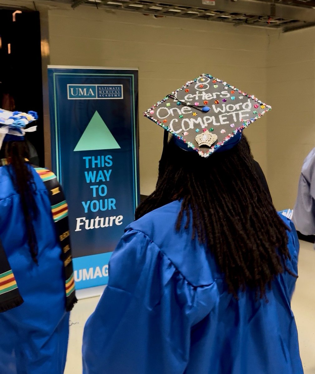 Eight letters. One word. COMPLETE.🎓

What a day to celebrate our UMA graduates and the memories made at Fall Commencement. Here’s to the Class of 2025 and a future full of possibility. #UMAgrad