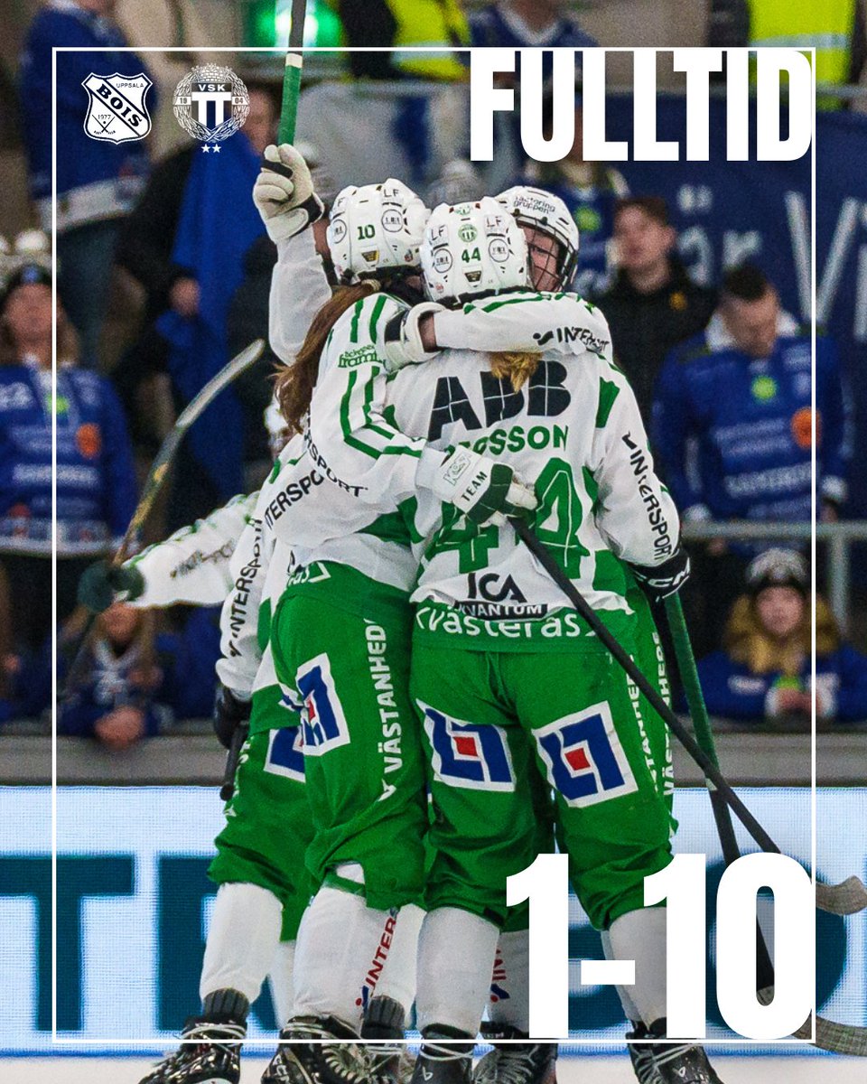 🟢⚪️ | SEGER! Damlaget bjöd på målkalas i Uppsala och säkrade första segern i Svenska Cupen!

💥 Selbekk x4
💥 Palm x3
💥 Mikhaylova x2
💥 Ljung

#VSKBandy #svbandy #västerås