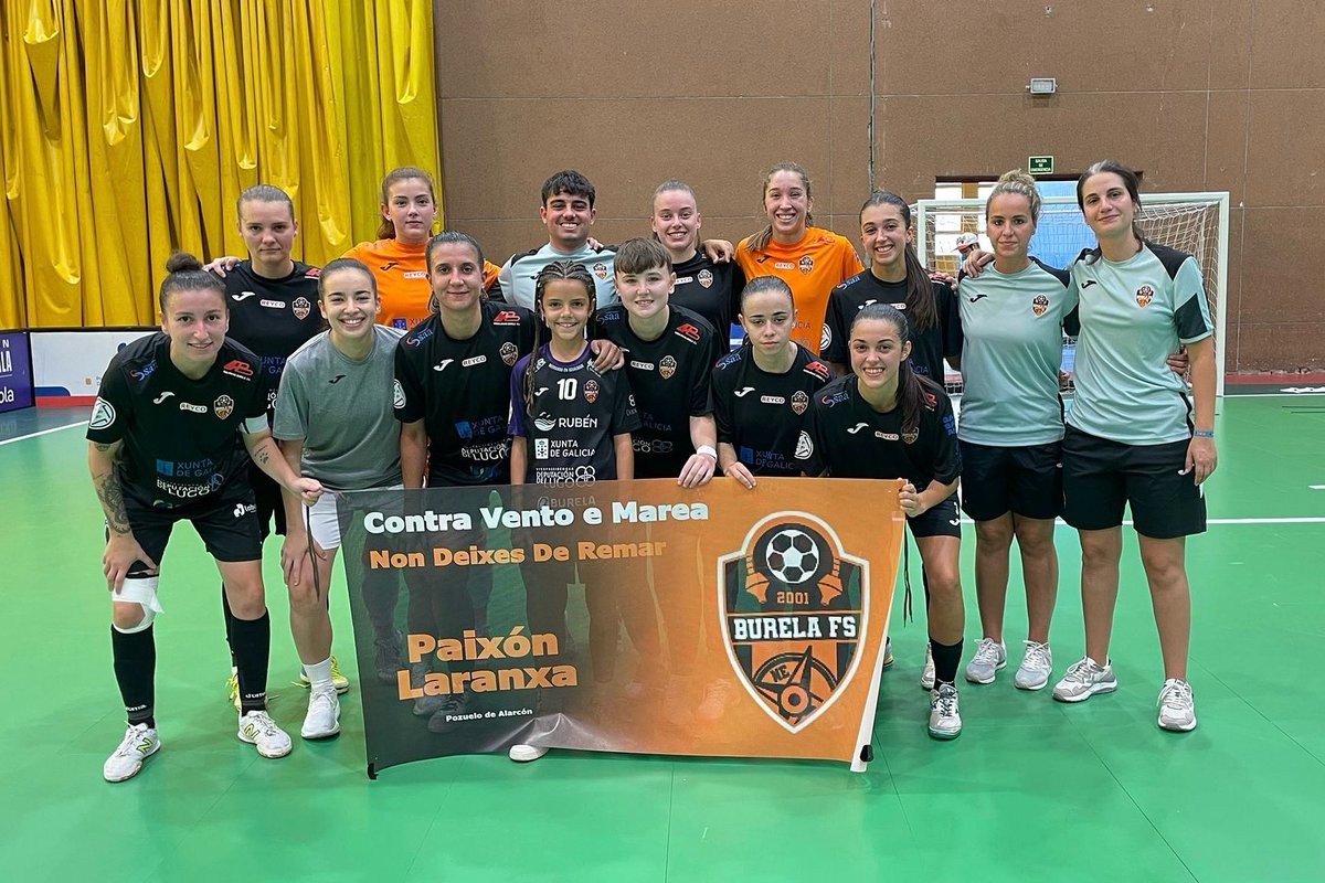 A pesar de non sumar, deixamos boas sensacións ante un rival moi competitivo! 💪🏽

<a href="/ADAlcorconFSF/">A.D. Alcorcón F.S.F.</a> 6-2 <a href="/burelafs/">CD Burela FS</a> 

⚽️ Silvia Rubal
⚽️ p.p

Toca reiniciarse ante unha nova semana chea de sacrificio! 🔥

Moito ánimo a nosa Laura Barranco que tivo que ser trasladada ao hospital polos