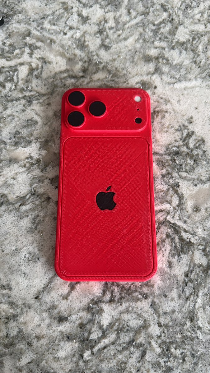 consciousbone's tweet photo. Hear me out… a red iPhone 17 Pro/Pro Max would look so much better than the orange. https://t.co/iqSVrq7ttg