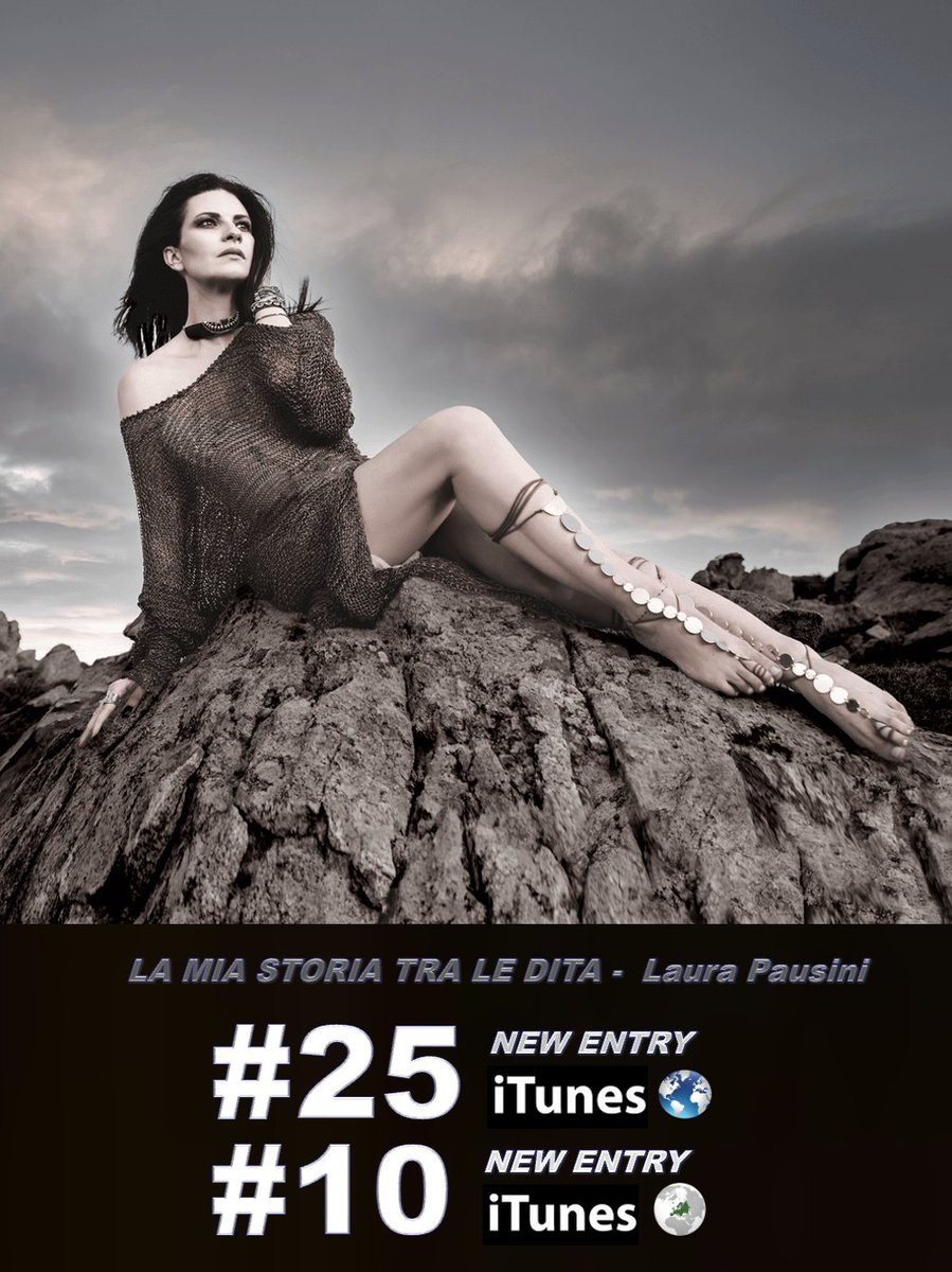 Italian Superstar #LauraPausini's amazing new album 'La Mia Storia Tra Le Dita' debuts at #25 on the Worldwide iTunes Album chart and lands at #10 on the European iTunes Album chart! 💪💥2⃣5⃣🌎🎵➕💥🔟🌍🎵 👑❤️‍🔥

STREAM: laurapausini.lnk.to