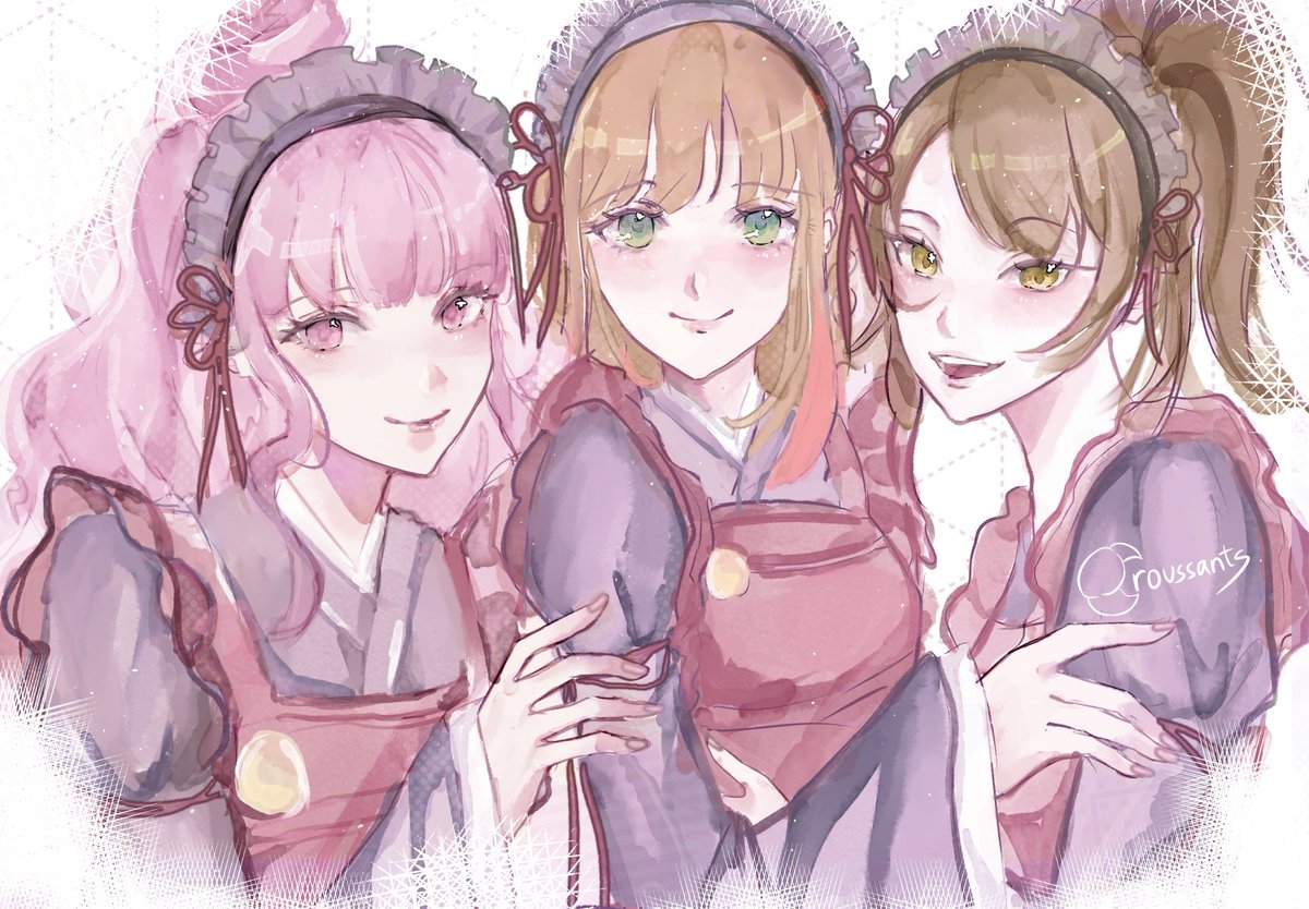 Meido no Hitsuji girls 😌🌹 #アムネシア #amnesia
