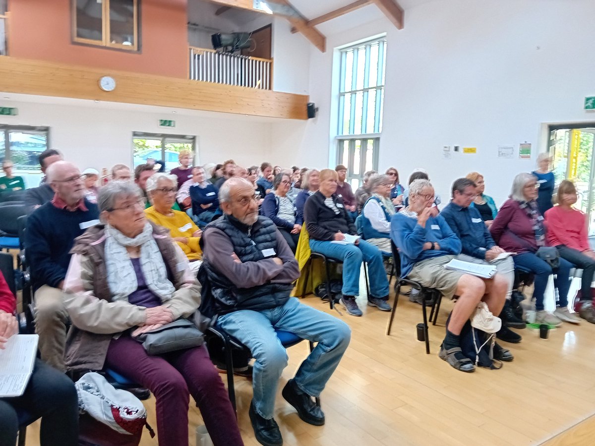 Tom___Scott's tweet image. Great turnout for the #Cornwall Green Party conference at Chacewater, which was fizzing with energy &amp;amp; determination to "build hope brick by brick," as Cllr @drewcreek put it. And brilliantly inspiring contributions from @natalieben &amp;amp; Gillian Burke.

A big #greenwave is coming!