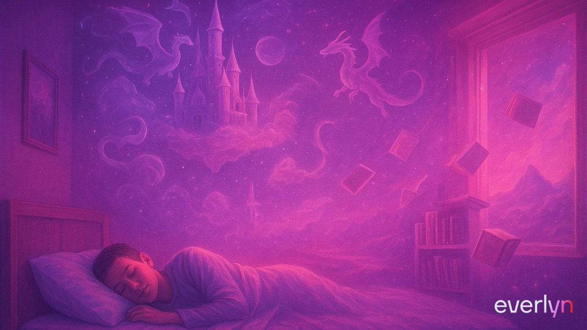 Where Dreams Meet Immutable Reality 💜✨

Just like the magical visions floating above this dreamer, your creative prompts with Everlyn AI become something permanent and truly yours. By leveraging blockchain for immutable ownership and AI for dynamic content creation, every idea