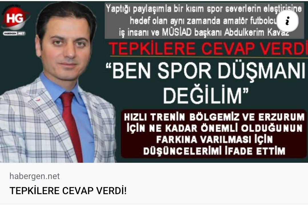 Bak şimdi de diyoki erzurum halkı cahildir trenin önemini bilmiyo ama benim gibi bi vasıfsız düşüncelerini söyleyince anlayacaklar o yüzden söyledim.seni o kurumun başına seçenleri çıplak ayak aydına kadar yürütiyim 
#DadaşlarHızlıTrenVeStadİstiyor
#ErzurumunStadıHızlıTreniNerede