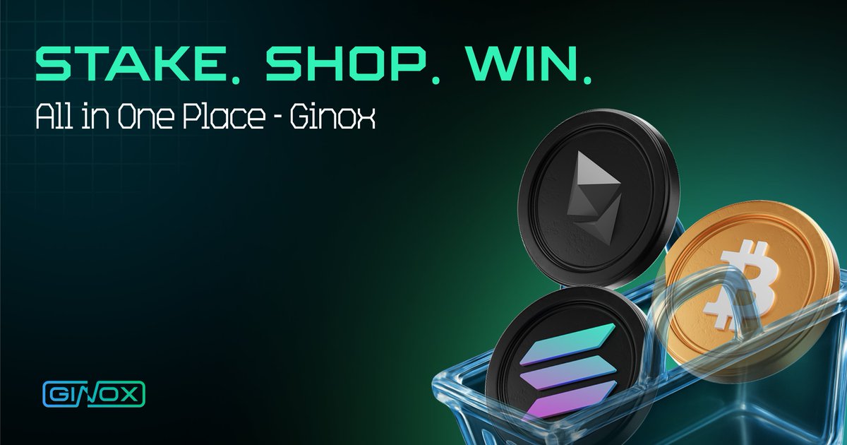 Imagine one hub where you can:

📈 Grow through staking
🎯 Access trusted crypto services
🎲 Join lotteries &amp; win big
🔒 Built in with protection

The Ginox ecosystem is designed for more than trading. It’s built for opportunity.

#DeFiUtility #GinoxEcosystem #Ginox