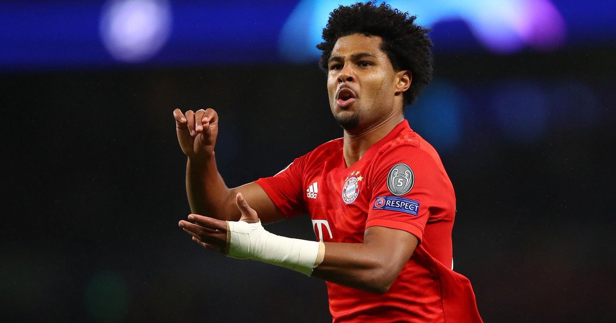 Serge Gnabry sobald es ins letzte Vertragsjahr geht.