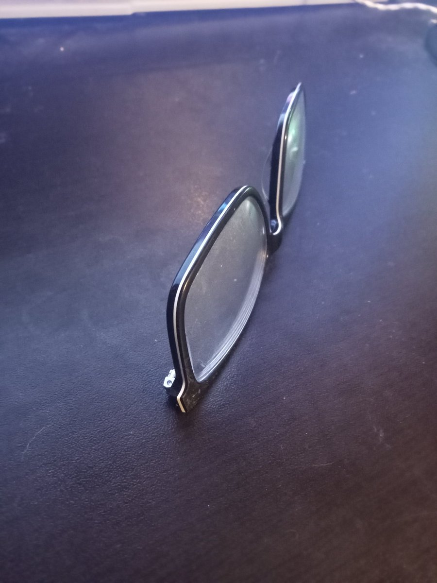 I think this is a sign to finally get new glasses after 4 years