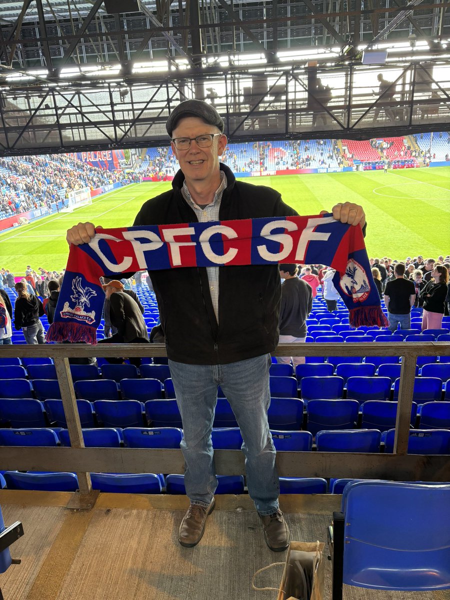 Regardless of final scoreline, great to be in Selhurst Park again with son.  Also, had the privilege of listening to in-stadium commentary provided by Chris Winter and team. They do a phenomenal job. ❤️💙 #CPFC