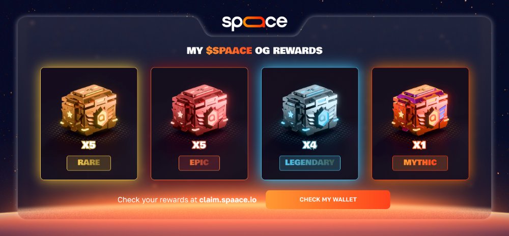 Just claimed my OG Rewards on <a href="/spaace_io/">Spaace 🟠</a> ✨
claim.spaace.io
Don’t miss yours 👆 x.com/spaace_io/stat…