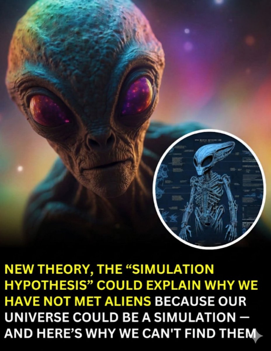 jkupdate24x7's tweet image. What if reality isn’t reality at all? Some scientists and philosophers suggest that everything we see — from the stars overhead to the ground beneath our feet — could be nothing more than the output
#SimulationHypothesis #SimulatedRality #AreWeLivinInASimulation #MatrixTheory