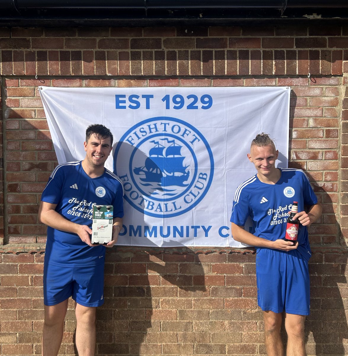 FISHTOFT FC (@fcfishtoft) on Twitter photo RESULT
First Team 4-2 <a href="/PointonFC1st/">Pointon FC 1st ⚽️</a>
Ben Johnson ⚽️⚽️
Matas Gecas ⚽️
Own Goal ⚽️
Manager's MOTM courtesy of Spar Shop Priory Road <a href="/gaukroger_jamie/">Jamie Gaukroger</a>
Matchball's sponsor courtesy of Dowdings Property & Maintenance Matas Gecas
#UpTheToft 💙 RESULT
First Team 4-2 <a href="/PointonFC1st/">Pointon FC 1st ⚽️</a>
Ben Johnson ⚽️⚽️
Matas Gecas ⚽️
Own Goal ⚽️
Manager's MOTM courtesy of Spar Shop Priory Road <a href="/gaukroger_jamie/">Jamie Gaukroger</a>
Matchball's sponsor courtesy of Dowdings Property & Maintenance Matas Gecas
#UpTheToft 💙