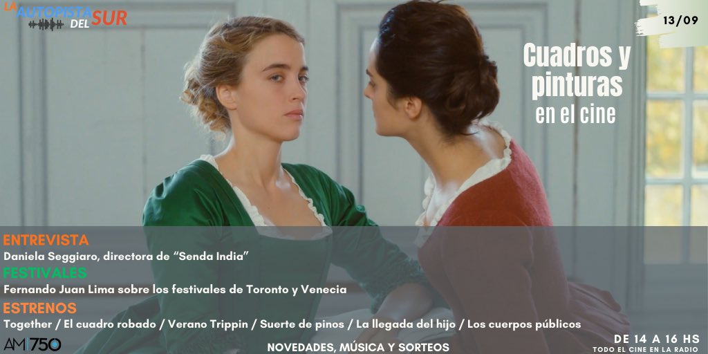 ¡HOY! en un rato...

🎬 TODO EL CINE EN LA RADIO 🎞️

Estrenos, recomendaciones, entrevistas, música, sorteos ¡y mucho más!
L@s esperamos! por <a href="/AM750/">LA 750</a>