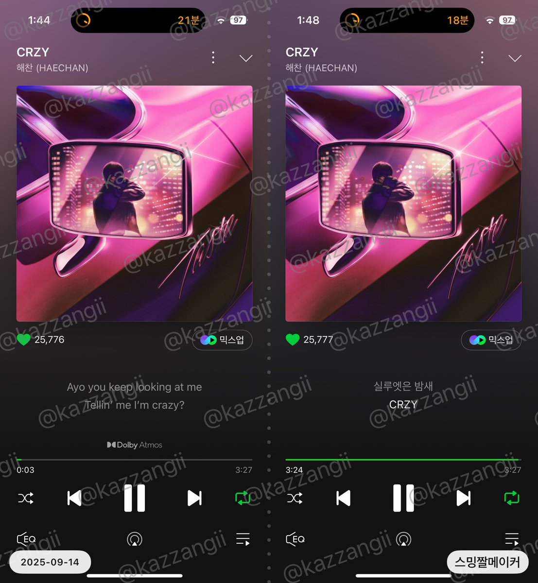 kazzangii's tweet photo. #CRZY한_선물을_TASTE https://t.co/1maOkvTzsM