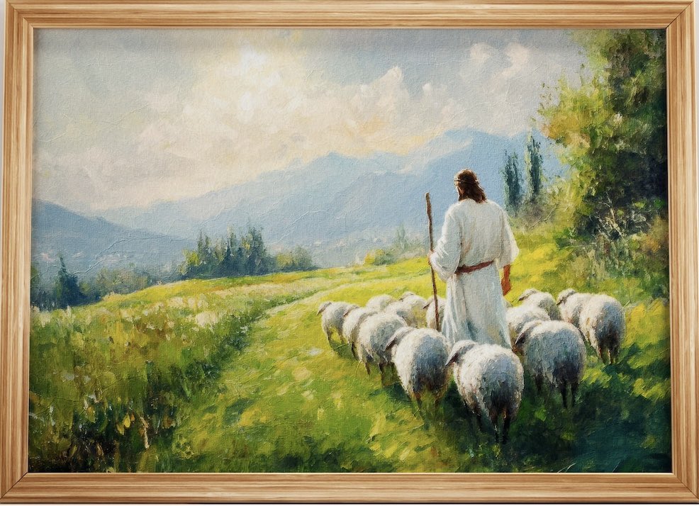 我們是祂草場上的羊，卑微卻被眷顧，軟弱卻得牧養。祂的杖、祂的竿時時安慰我們，使我們不致缺乏。

因此，我們心中滿了感恩，口中也不住發出讚美。這感恩不是一時的，而是直到永遠；這讚美不是片刻的，而是直到萬代。

願我們一生都在述說祂的美好，使後代因著我們的見證，也能一同來稱頌榮耀的主。