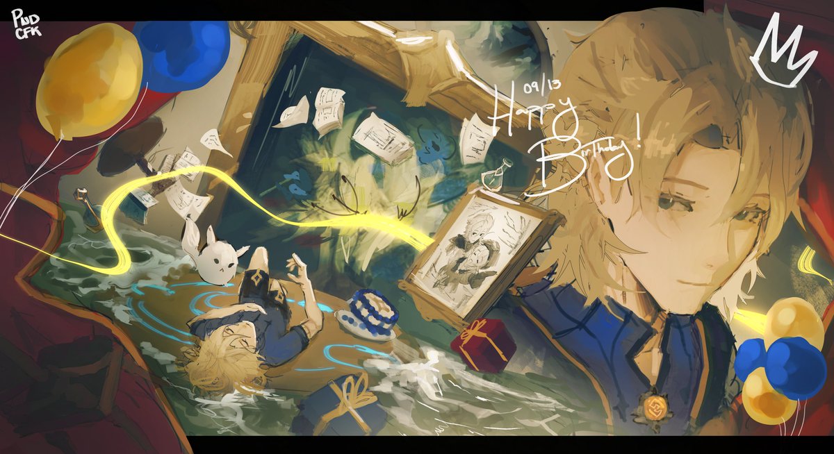 Happy birthday, #Albedo 🎂

#原神
#Genshinlmpact