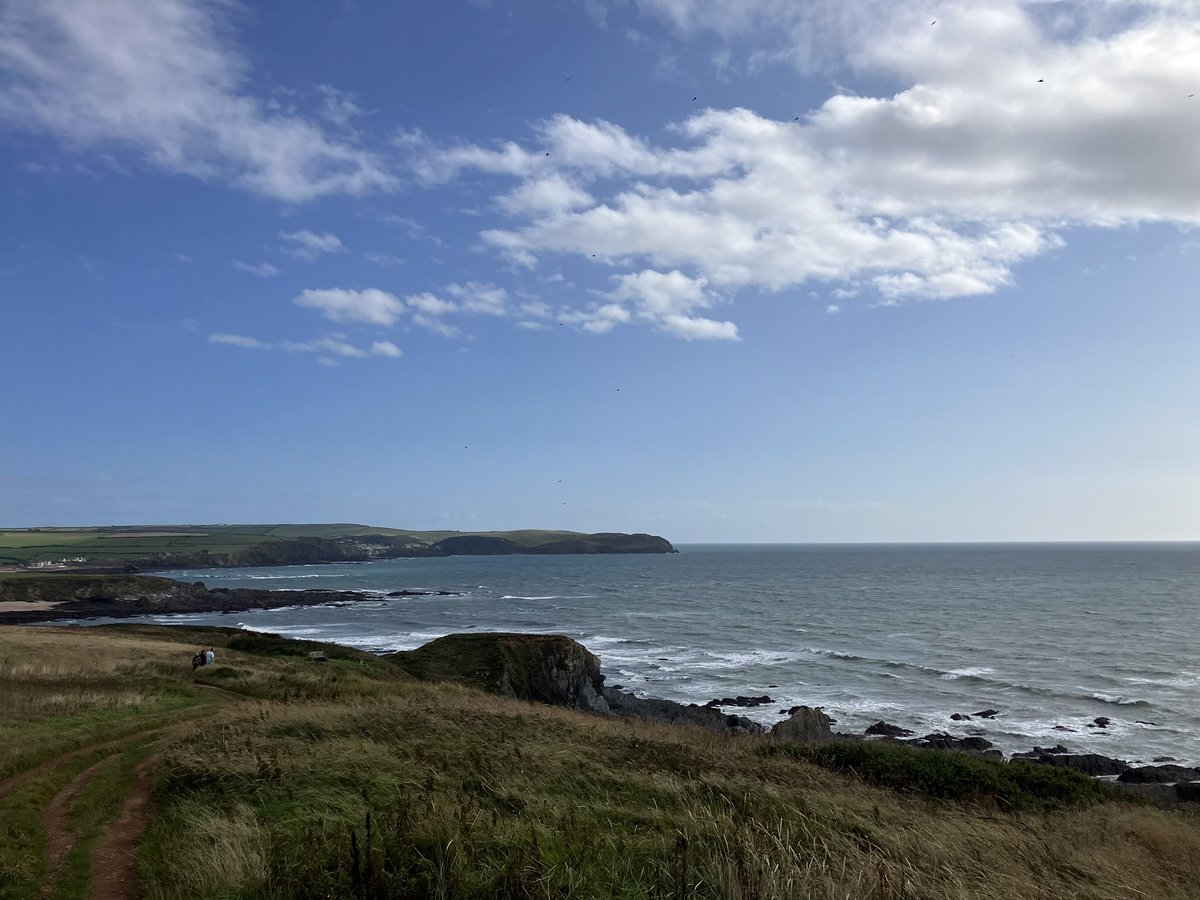 Here we are again….. lovely Devon for a week. It’s the same holiday we had booked in May but had to cancel at the last minute when Mr HI fell and whacked his head so we went to A&amp;E instead…. Fingers crossed we both stay upright for the duration.