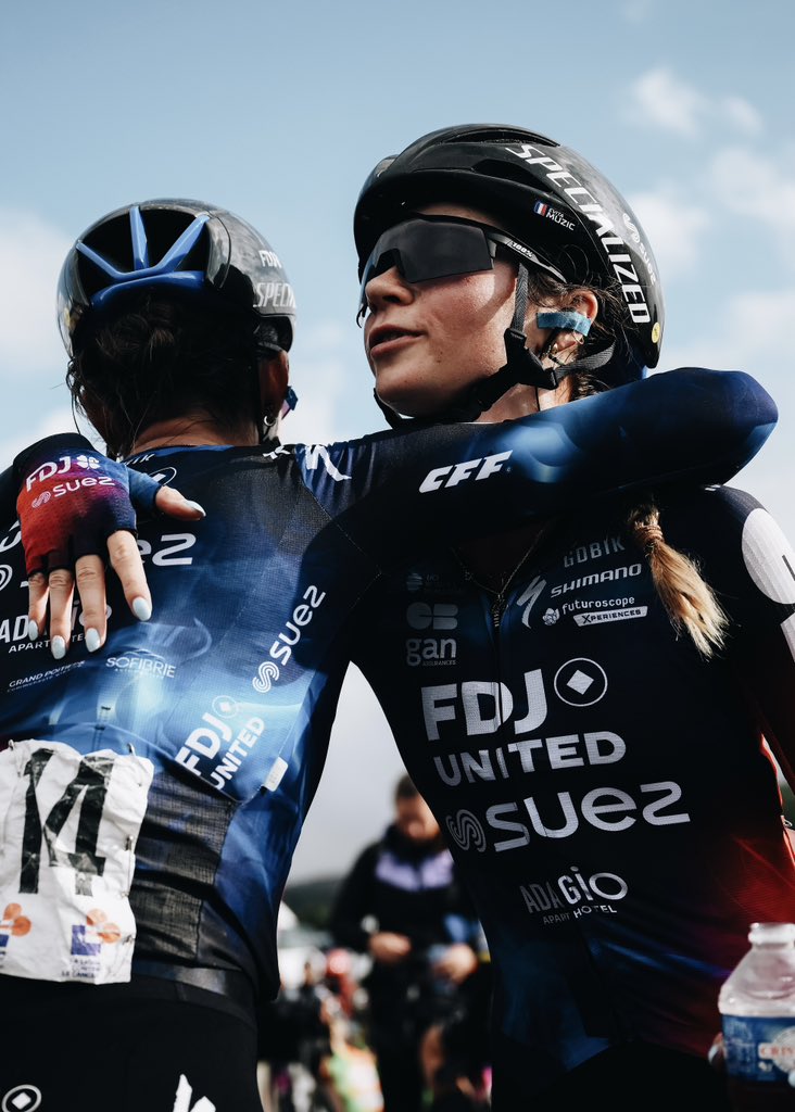 FDJ_SUEZ's tweet photo. Evita Muzic takes the lead in the QOM, while Nina Buijsman earns the Combativity Award on Stage 5 !
RANKING —— https://t.co/IAGEwNlBBA
#StageFive @TCFIA https://t.co/JO40EKGyBF