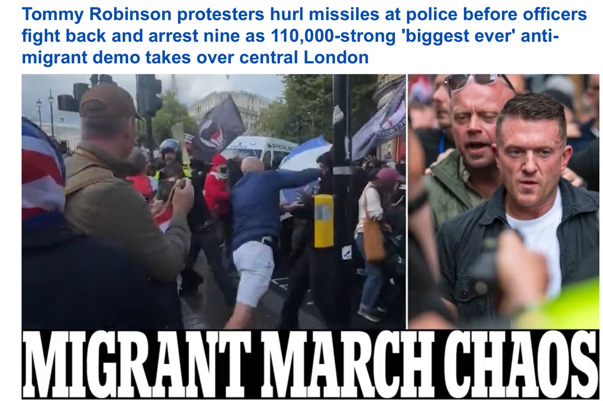 9 arrests Vs 140 arrests at the Notting Hill Carnival.  

Just saying