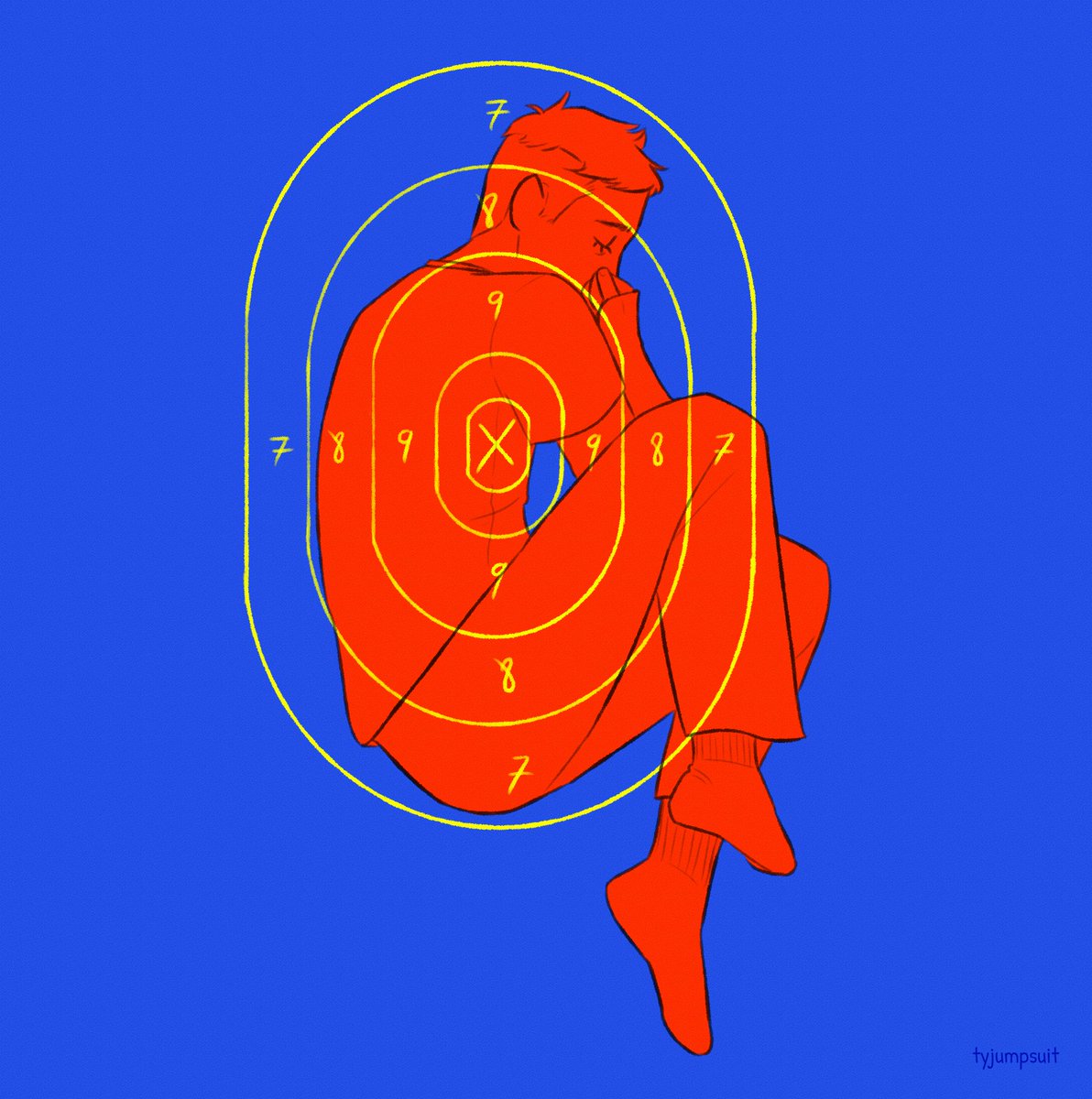 tyjumpsuit's tweet photo. they call it cеnter mass, that part they aim for
#cliqueart https://t.co/fESpkYSKMB