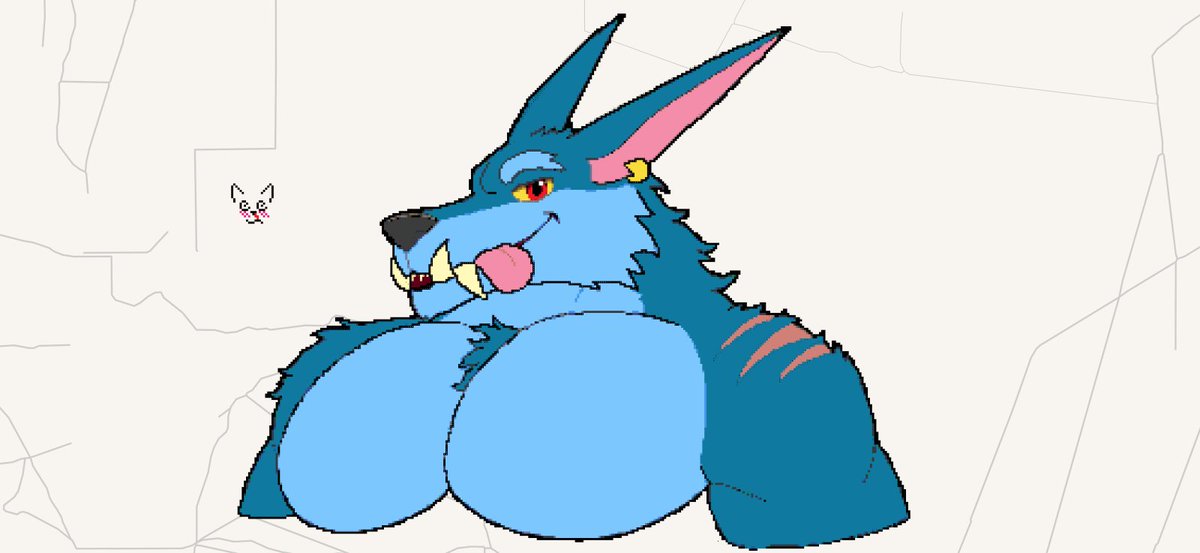 Gracias por todo Wplace 
#furryartwork #wplace #Warwick