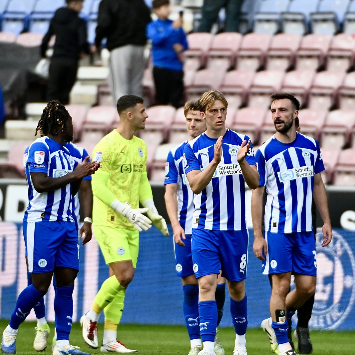 You Tics got behind the boys brilliantly yesterday! 💙

Thank you - we'll need that same energy again next weekend. 👊

#wafc 🔵⚪️