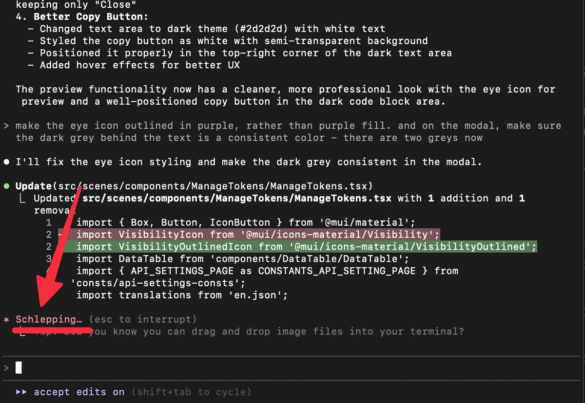 Who taught Claude code Yiddish? 😂