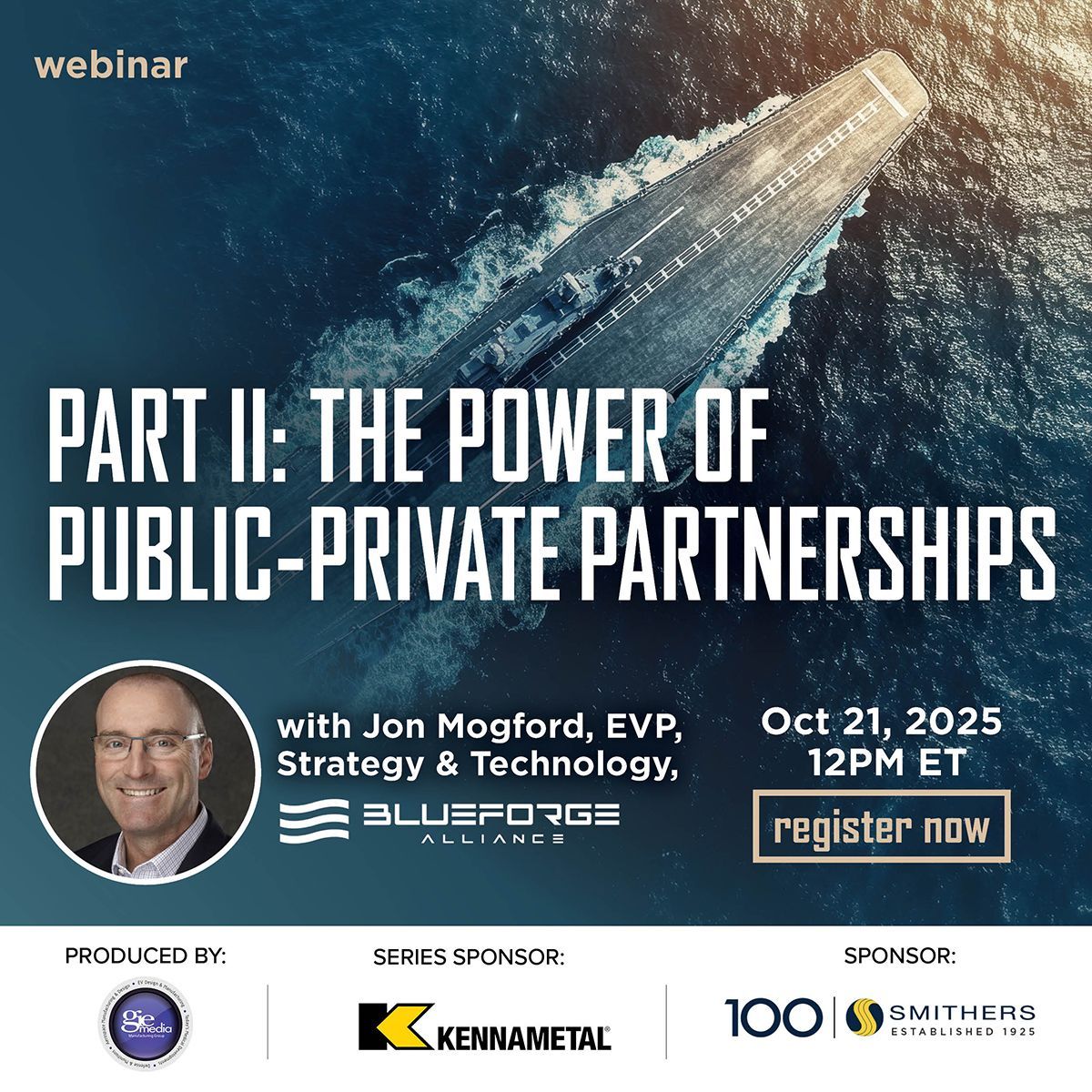 Enabling the maritime manufacturing industry to build the next generation of maritime platforms will take a whole-of-nation effort. Learn how BlueForge Alliance is partnering with the Navy to uplift the maritime industrial base: buff.ly/oWQkV1B #tmdmag #webinar #usnavy