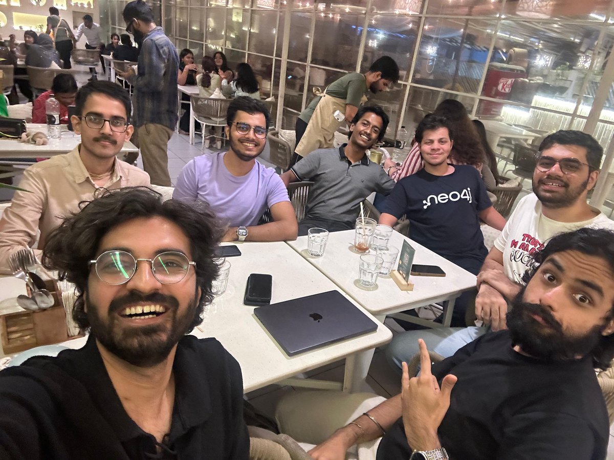 the_indianyoga's tweet image. It was fun meeting super devs at dev dinner 

Big thanks to @WHYkalwani for hosting it 🙌

Looking forward to the next one ✨