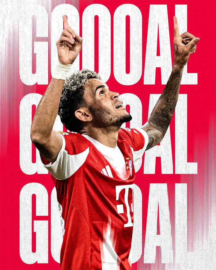 FCBayernEN's tweet image. 𝙂𝙊𝙊𝙊𝙊𝙊𝙊𝘼𝘼𝘼𝘼𝘼𝘼𝘼𝙇𝙇𝙇𝙇𝙇𝙇𝙇!!!!!!

LUIS DÍAZ! 🇨🇴

🔴⚪ #FCBHSV | 4:0 | 29'