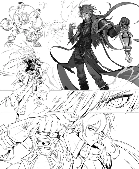 Sketches #Flins #blitz #characterdesign 