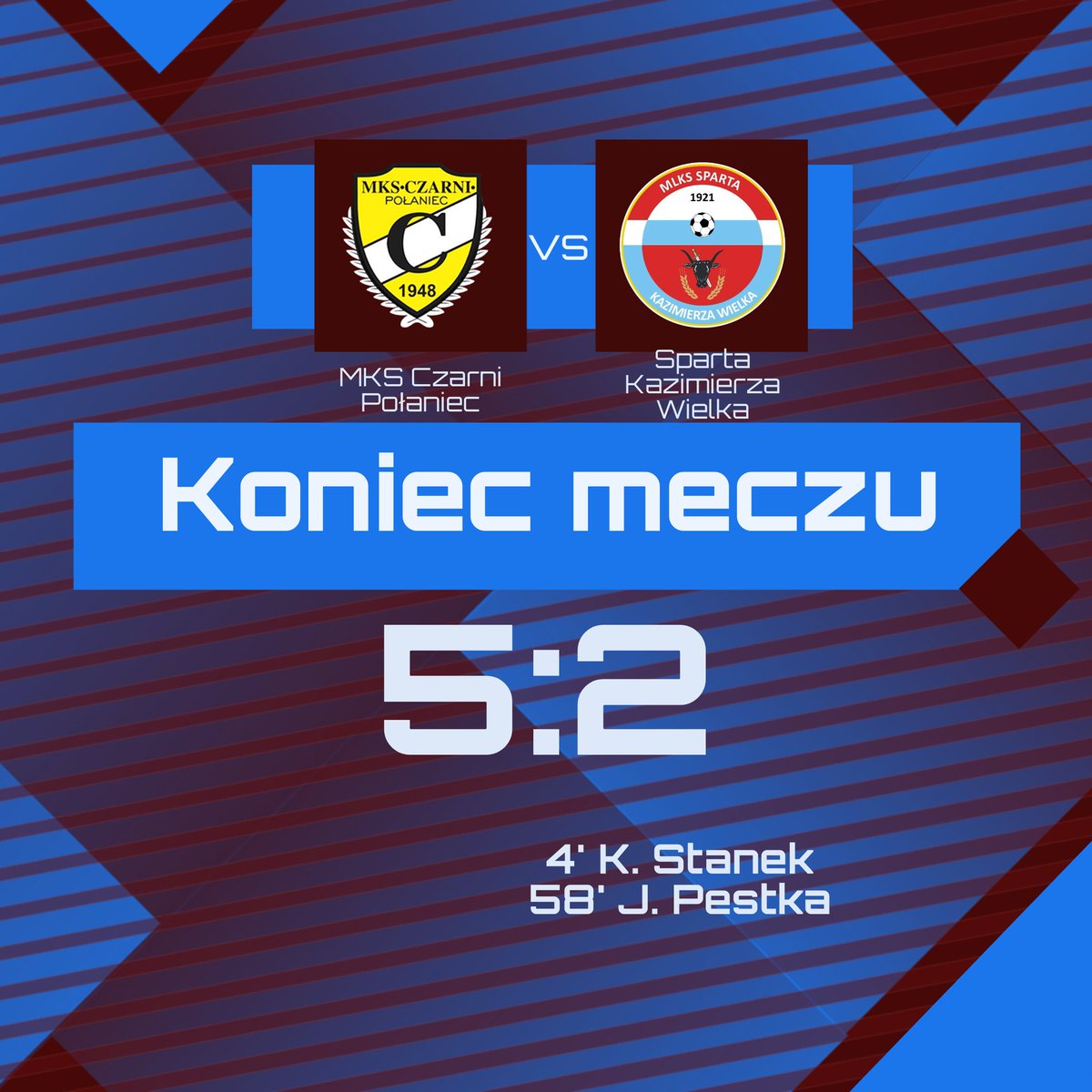 Niestety. Z Połańca wracamy bez punktów