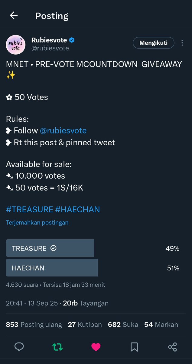 yoxidesu's tweet photo. @rubiesvote #TREASURE https://t.co/m4aDBBikDG