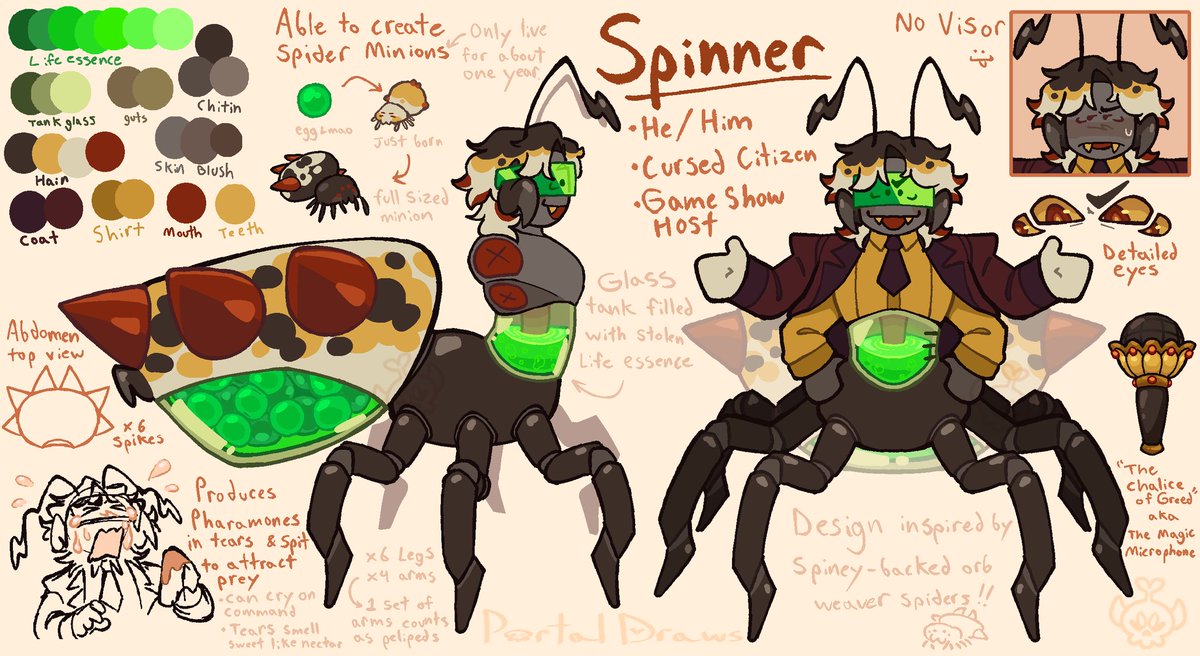 DrawsPortal's tweet image. Recently made myself a #robloxoc! Spinner is an evil gameshow host who feeds on the life essence of his show's guests! 
#ROBLOX #robloxart