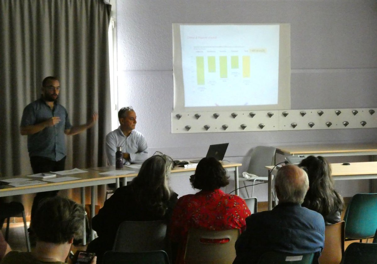 38_Generations's tweet image. Et si les politiques de #logement et de #mobilites étaient pensées en cohérence ?
Merci à Yann Mongaburu et Pierre Bejjaji pour la présentation étayée, source de riches échanges !
Les politiques pour accompagner les transitions, c'est maintenant !