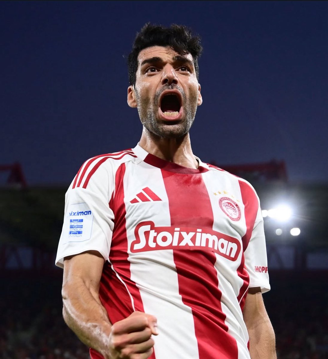 TMplayersource's tweet photo. GOOOOAL MEDHI TAREMI ❤️💚

2 goals and a penalty won for his debut in 🇬🇷 for Olympiacos ❤️🤍 https://t.co/SvzBzyCZ3l