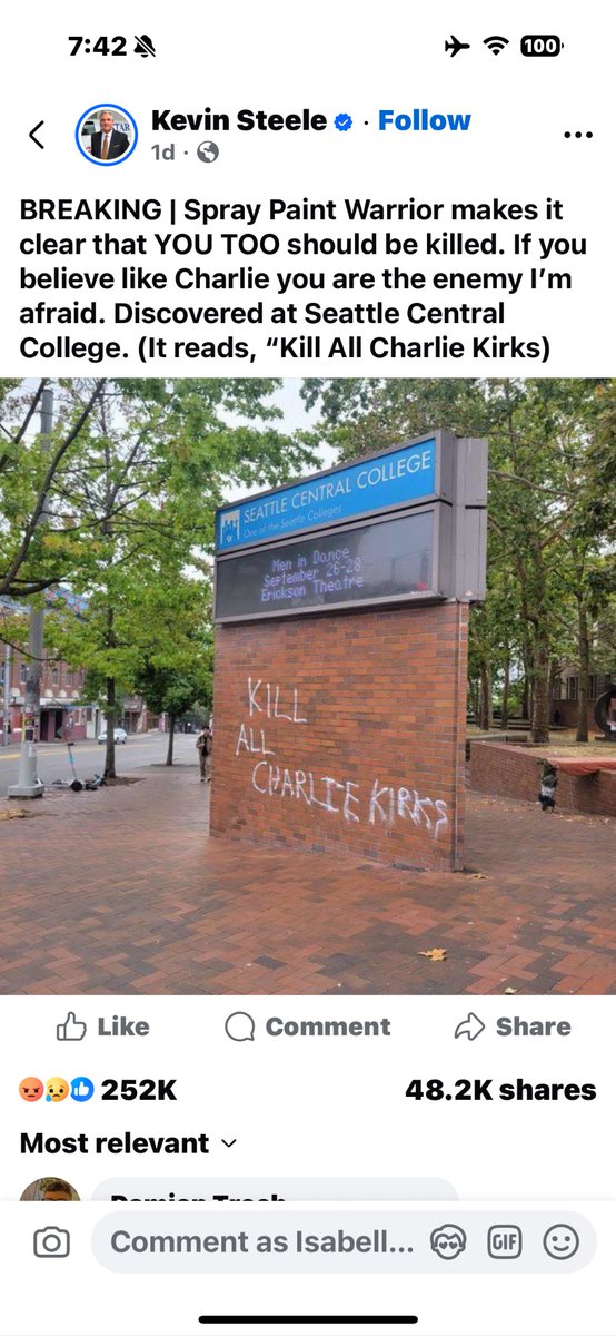 This is why you need to fight. If they are ok with shooting and killing Charlie because of his beliefs. What’s stopping them from going for you next?  If you disagree on anything they will eventually do this.