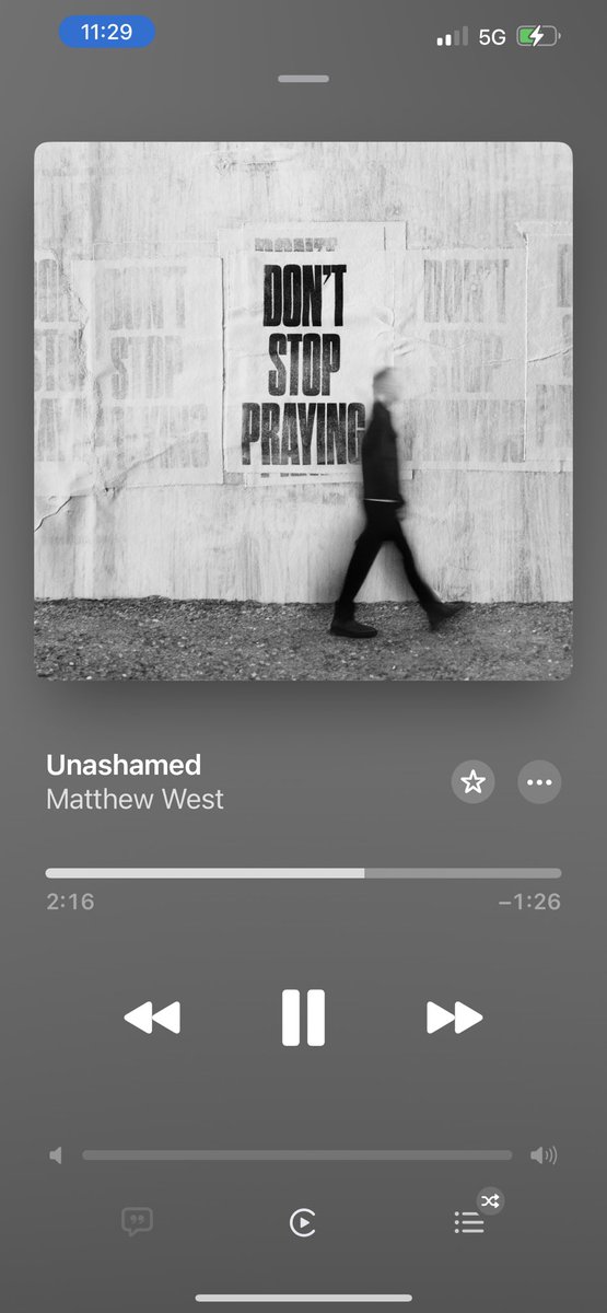 Everyone should take a moment and listen to this song: Unashamed by Matthew West
“Will I stand for me beliefs or will I turn around and run?”
#IAMCHARLIEKIRK